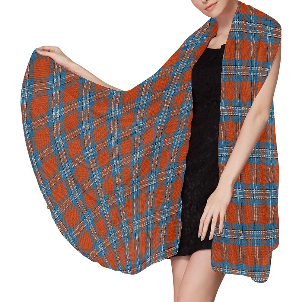IrnBru Tartan Chiffon Scarf