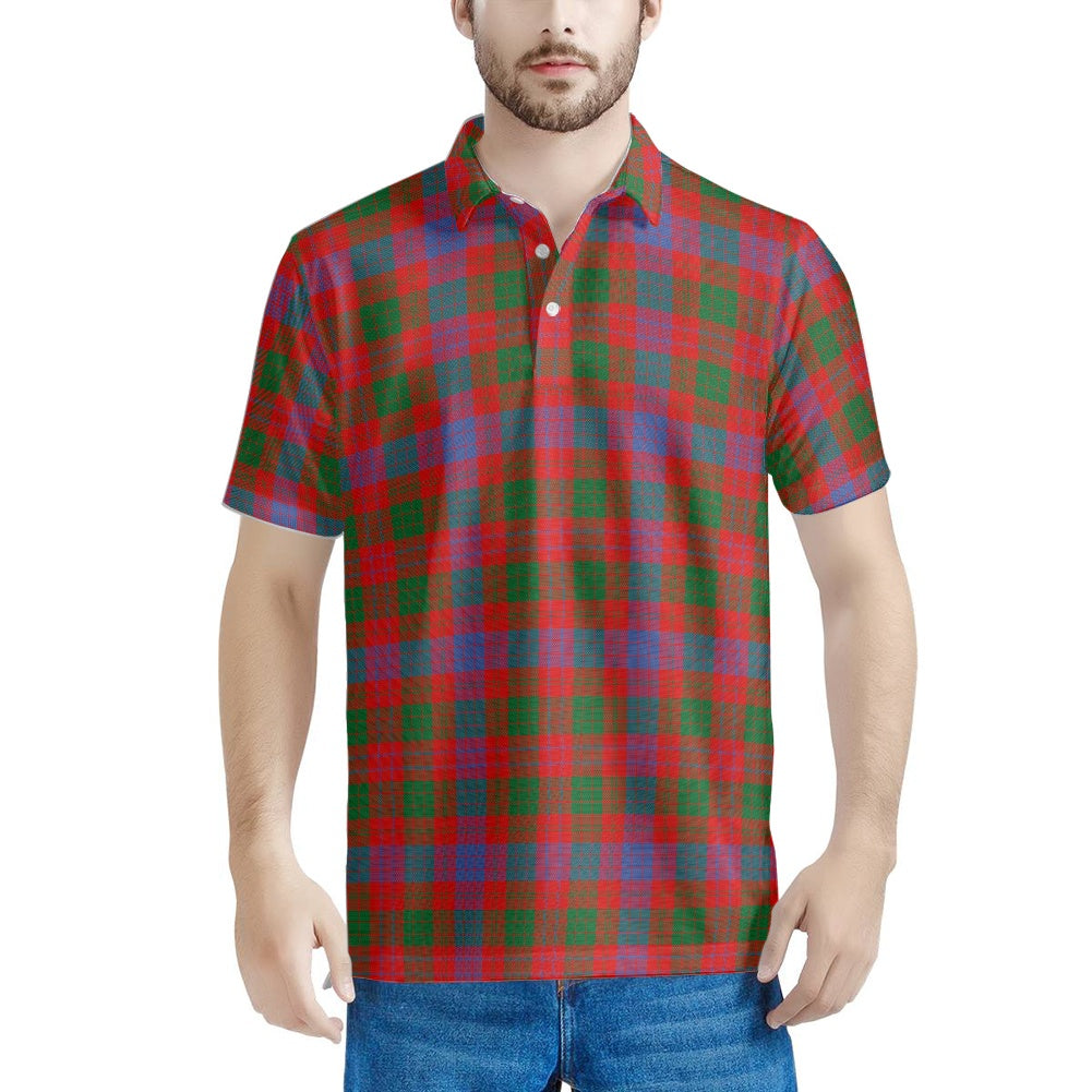 Clan Ross Tartan Polo Shirt
