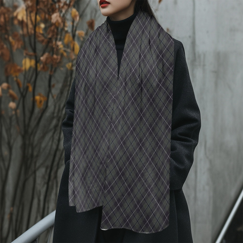 Clan Douglas Ancient Tartan Fluffy scarf