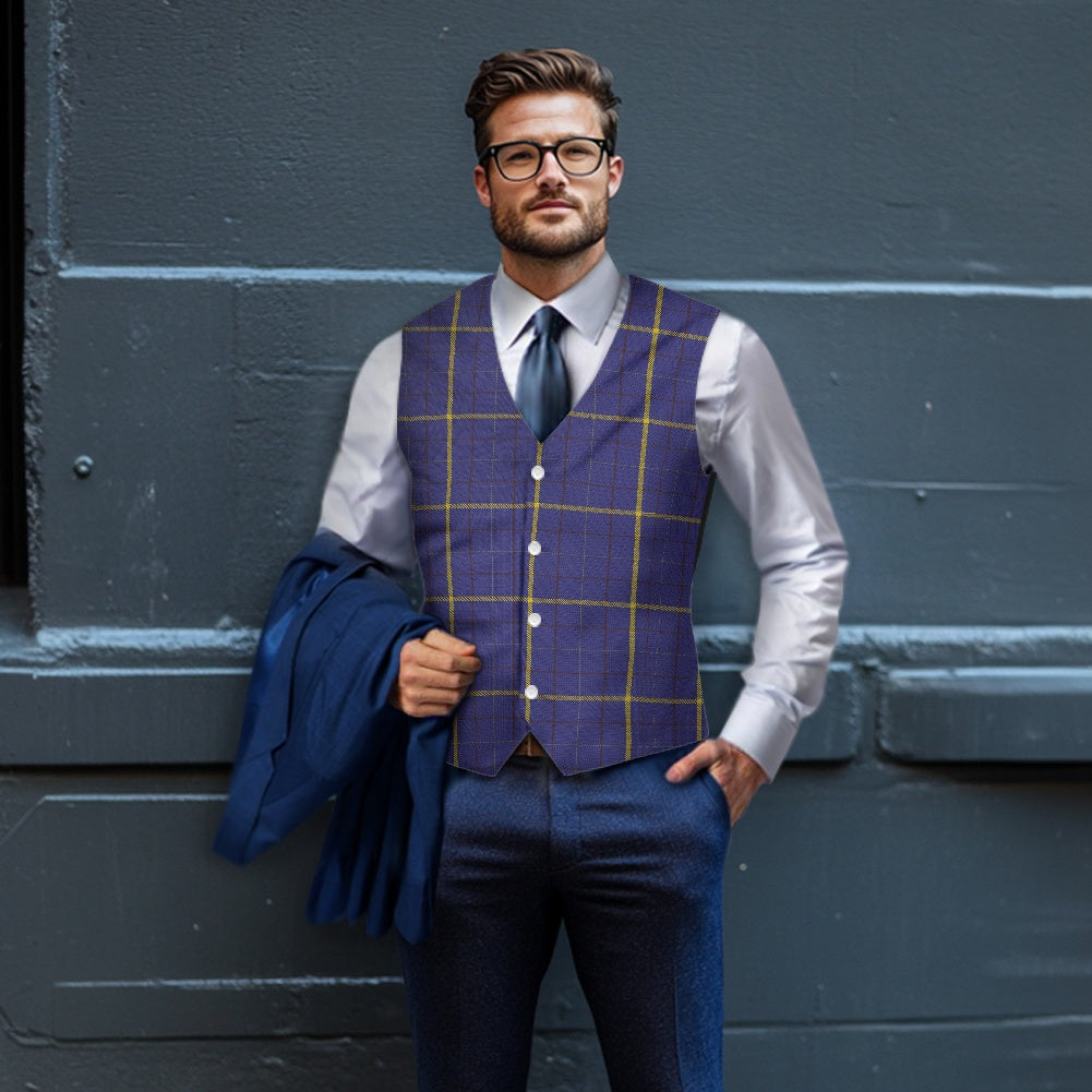 Clan Pearson Tartan Suit vest jacket