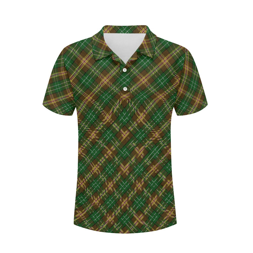 Clan MacShane Tartan Polo Shirt