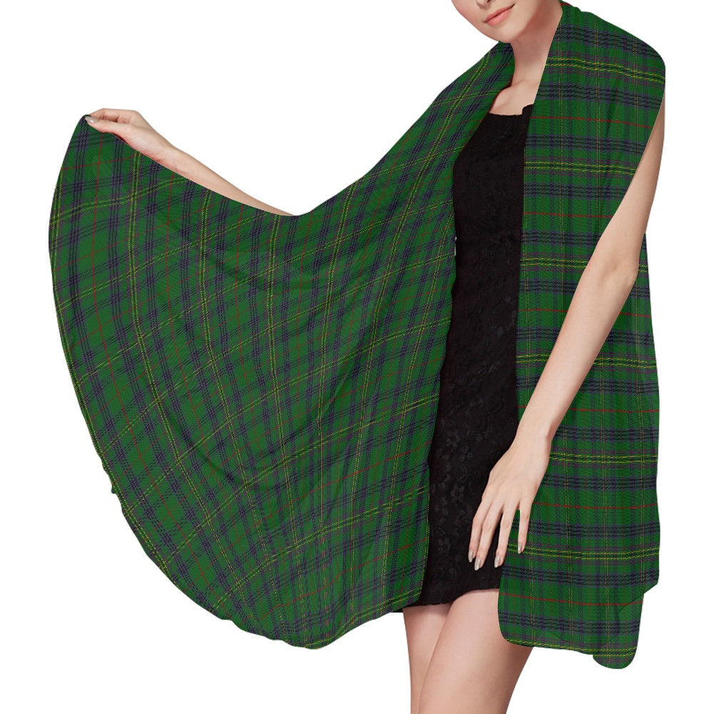 Clan Kennedy 3 Tartan Chiffon Scarf