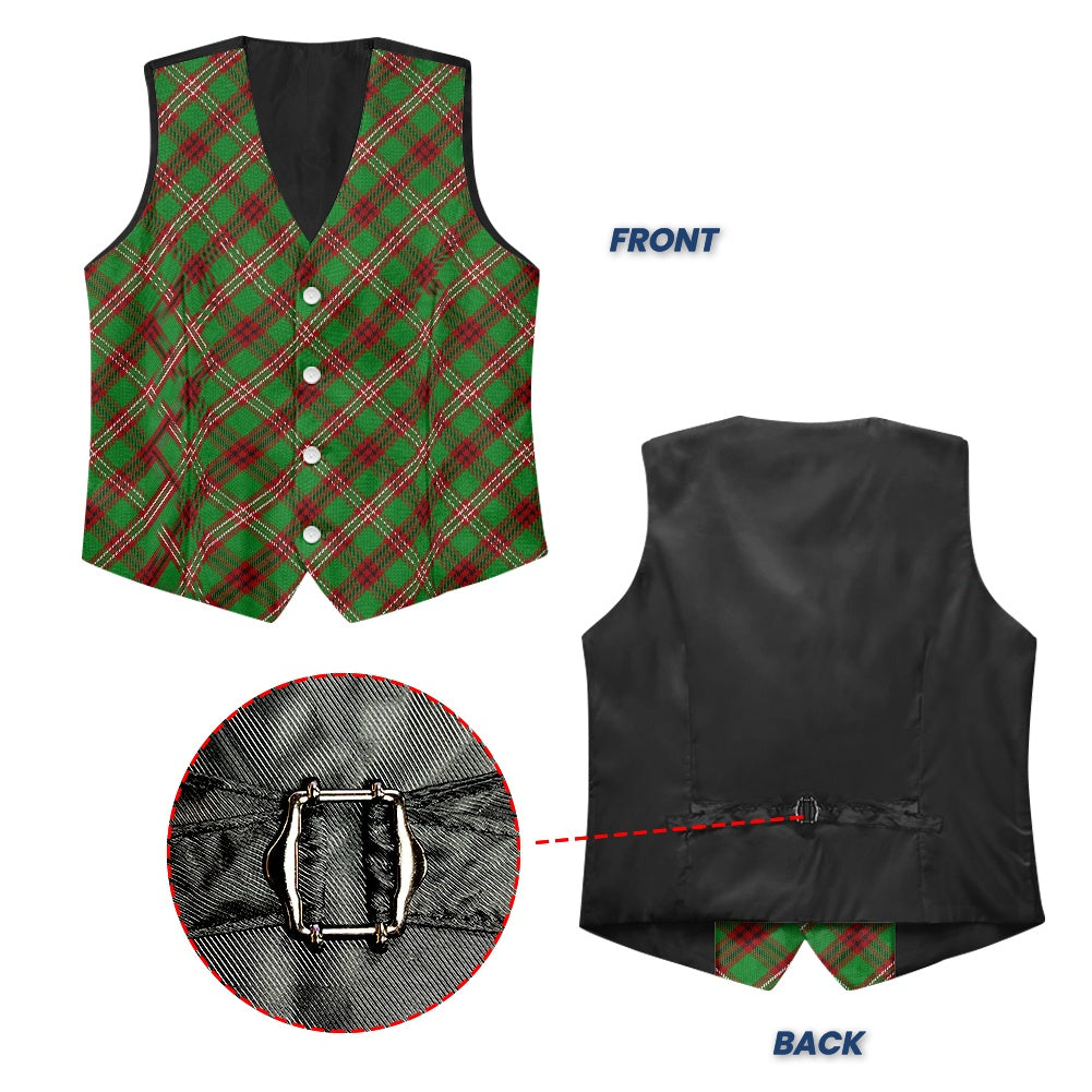 Clan MacCall Tartan Suit vest jacket