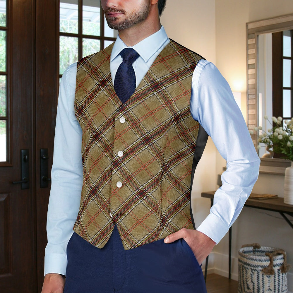 Irish - O'Keeffe Tartan Suit vest jacket