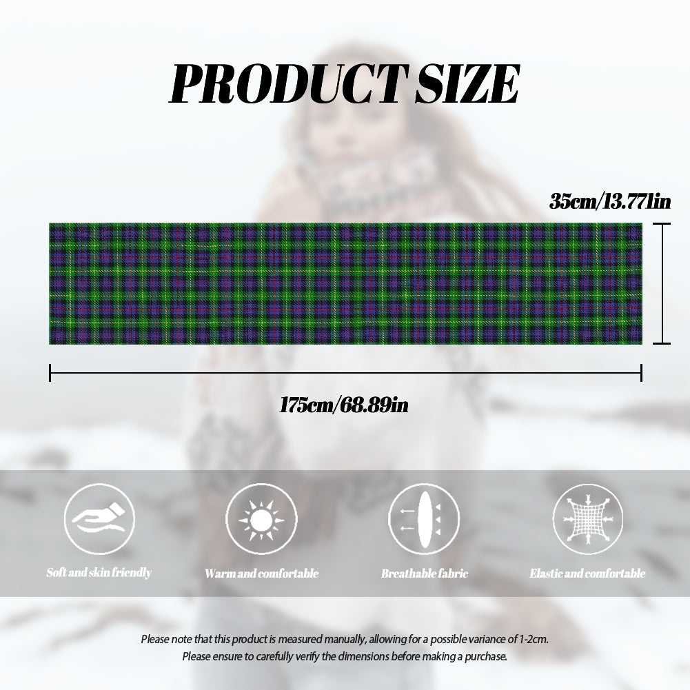 Clan Farquharson Tartan Fluffy scarf