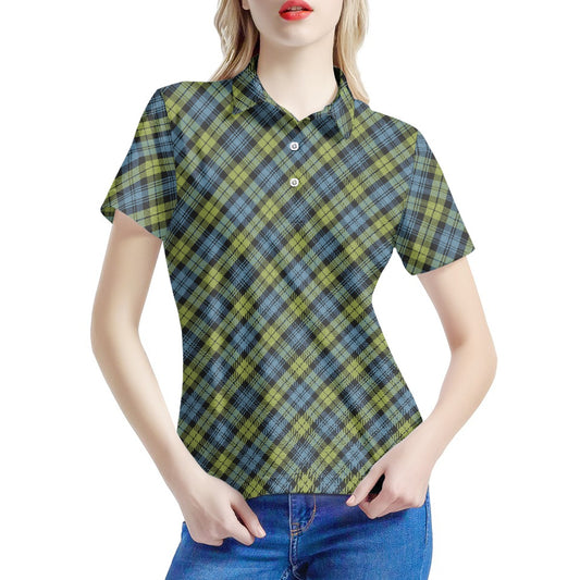 Clan Campbell Tartan Women's Polo Shirt