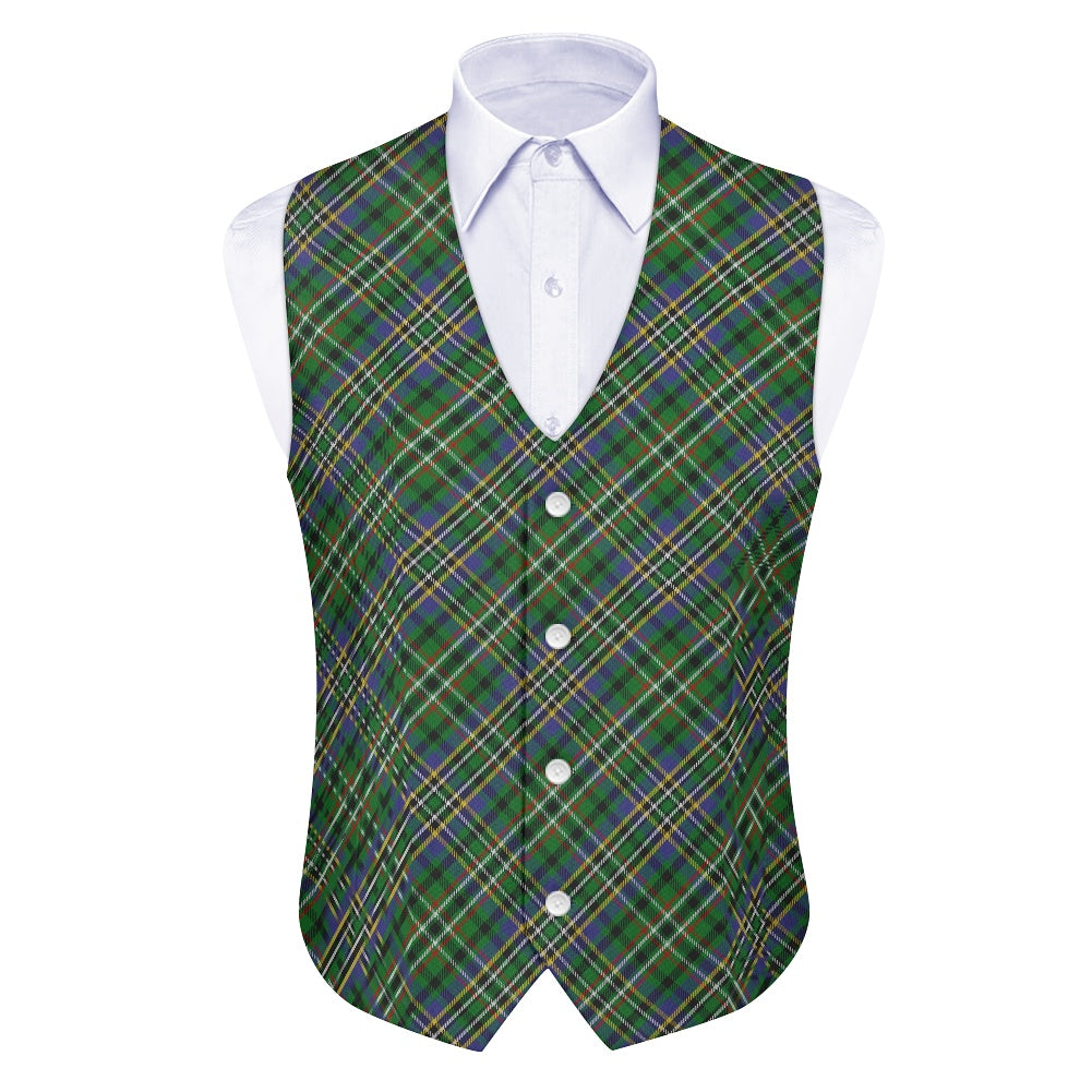 Clan Scott Green Tartan Suit vest jacket