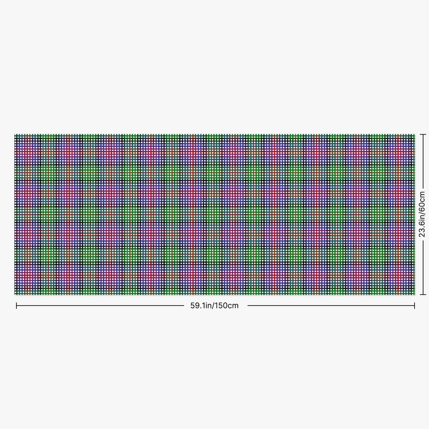 Clan Logan Tartan Rear Window Decal