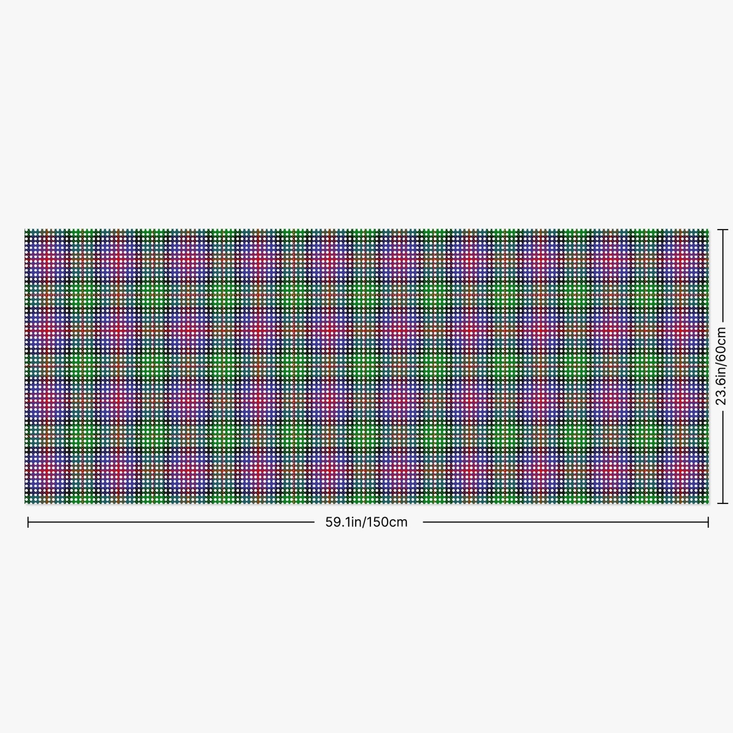 Clan Logan Tartan Rear Window Decal