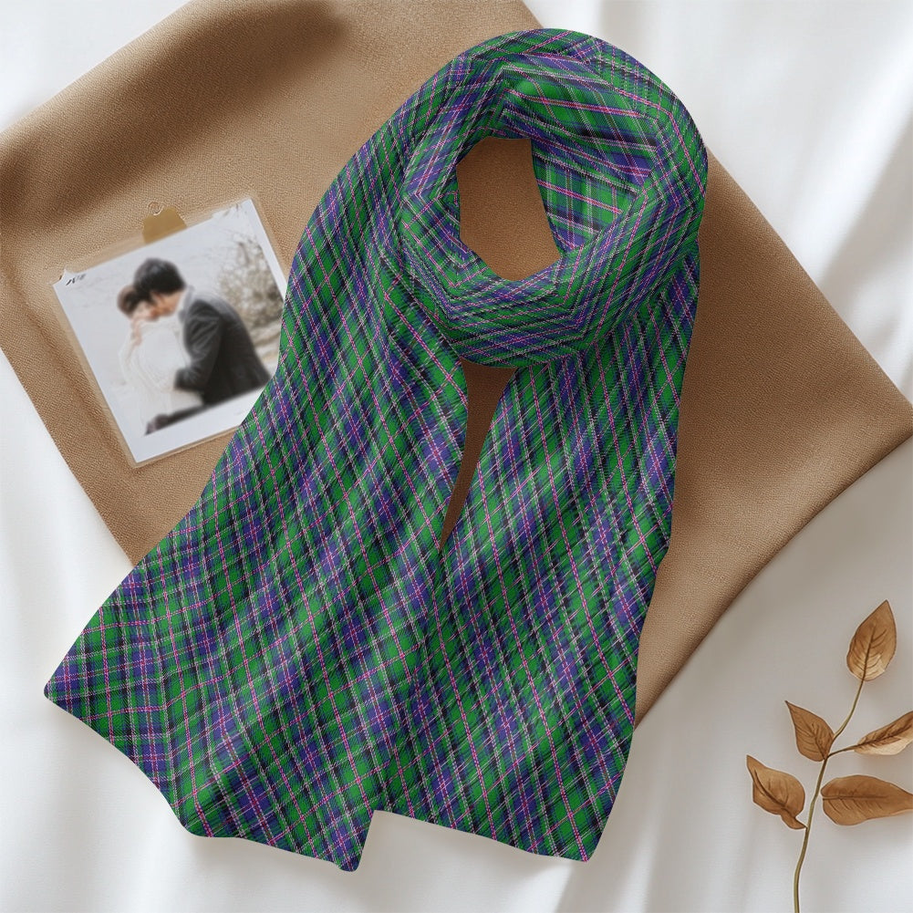 Clan Cooper Tartan Fluffy scarf
