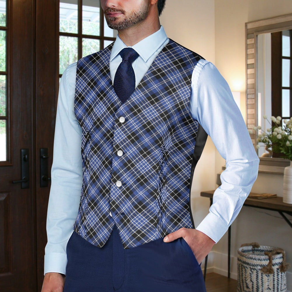Clan Clark Tartan Waistcoat