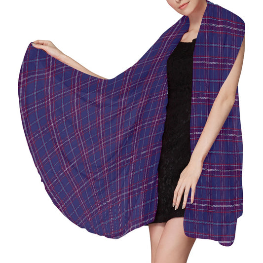 Pride of Fife Tartan Chiffon Scarf