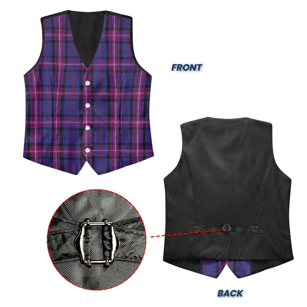 Freemasons Universal Tartan Suit vest jacket