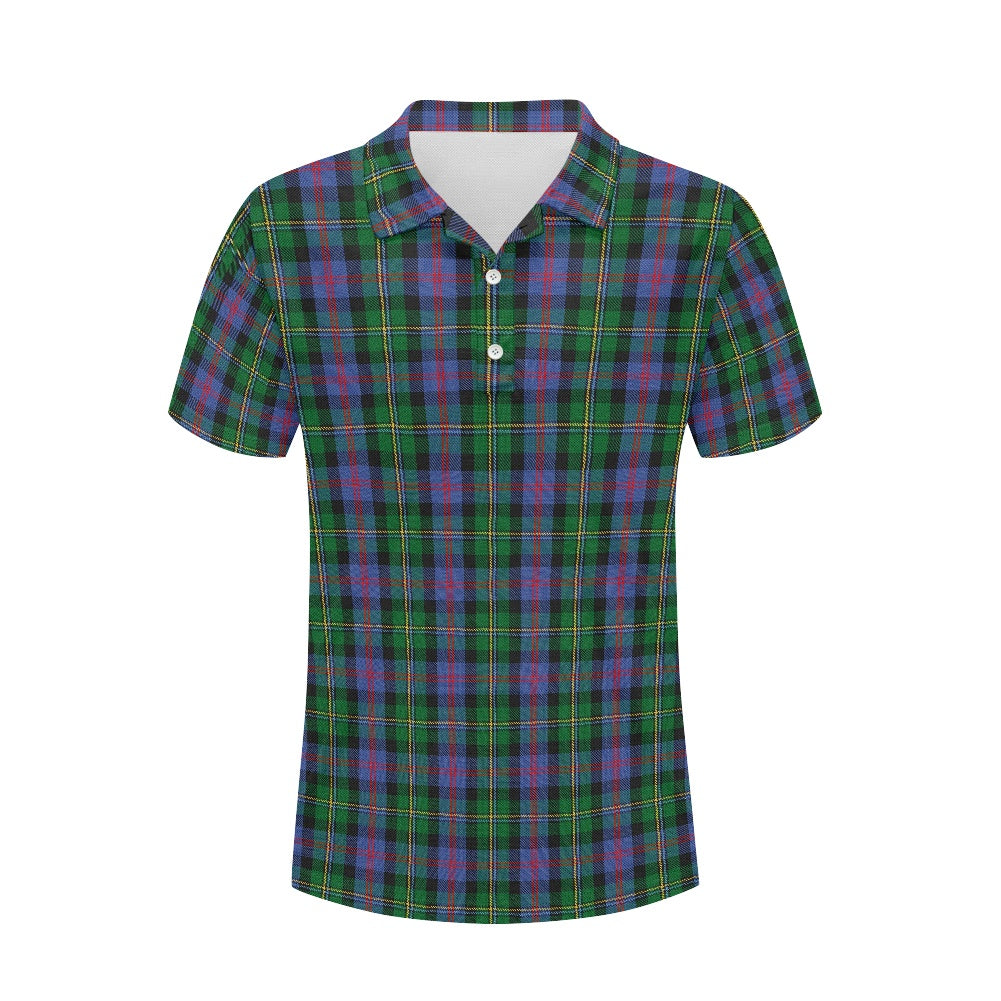 Clan Malcolm Tartan Polo Shirt