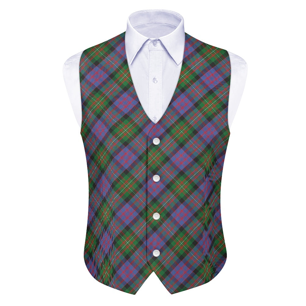 Clan MacDonell of Glengarry Tartan Suit vest jacket