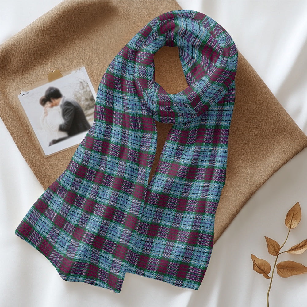 Dun Broch Tartan Fluffy scarf