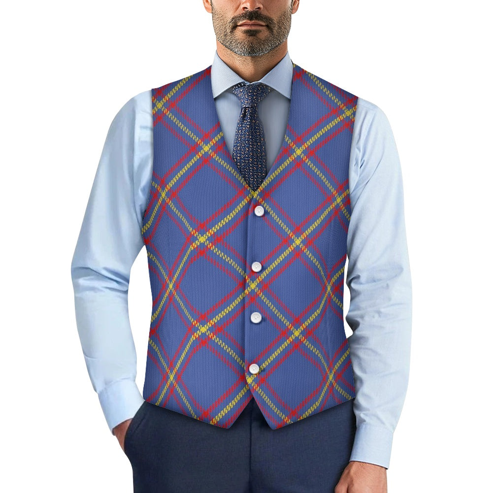 Clan MacLaine Tartan Waistcoat