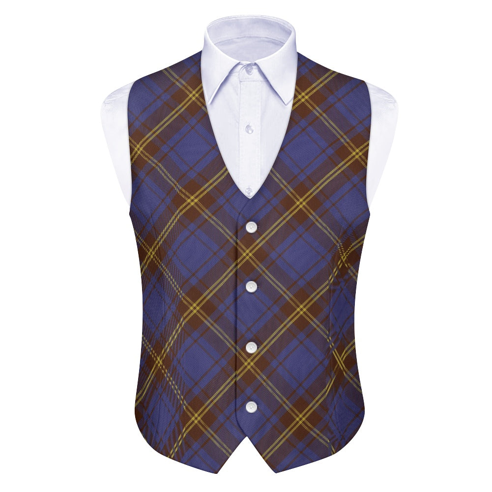 Irish County Sligo Tartan Waistcoat