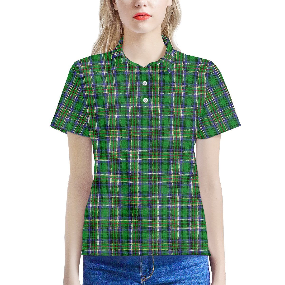 Clan Cockburn Tartan Women's Polo Shirt
