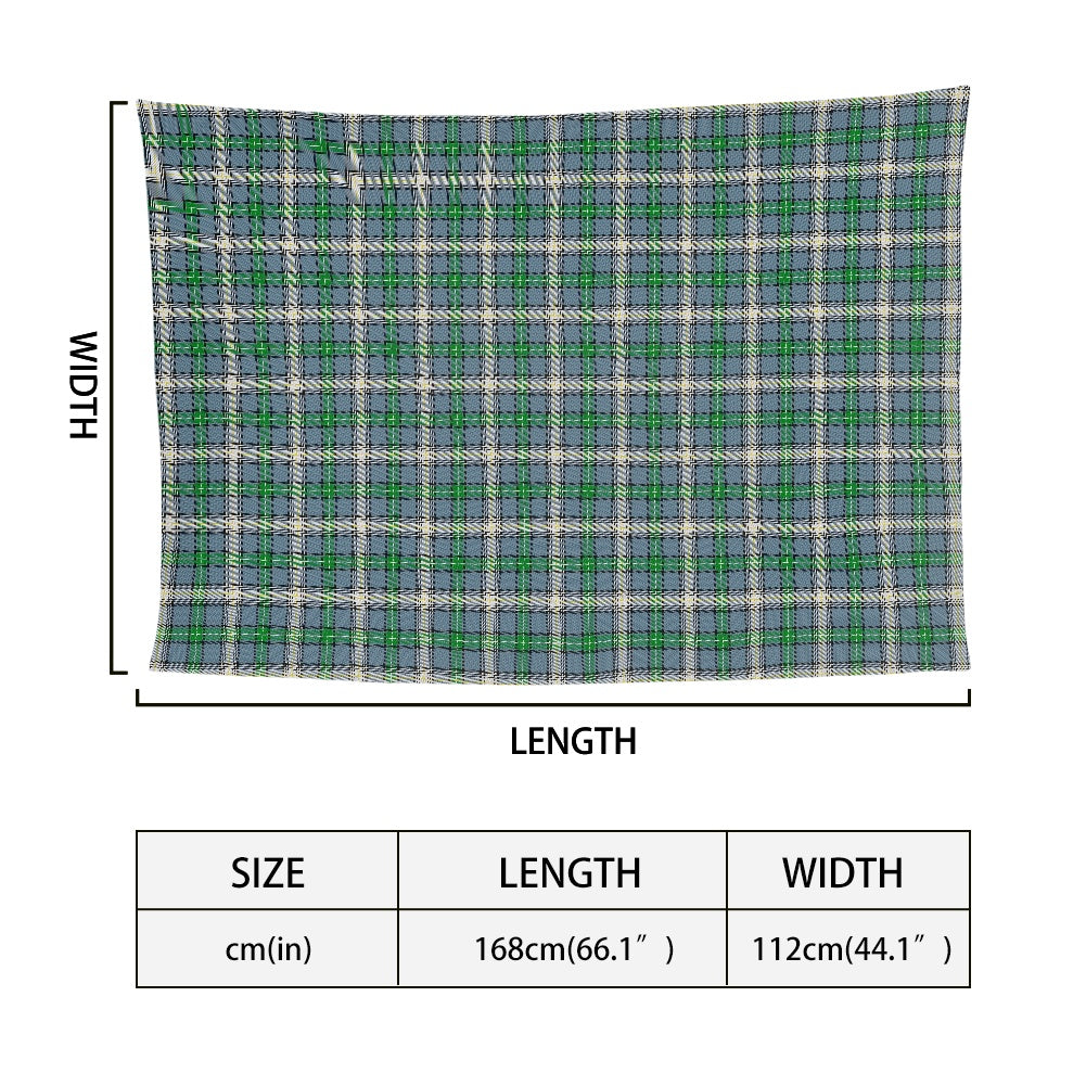 Clan MacDowall Tartan Chiffon Scarf