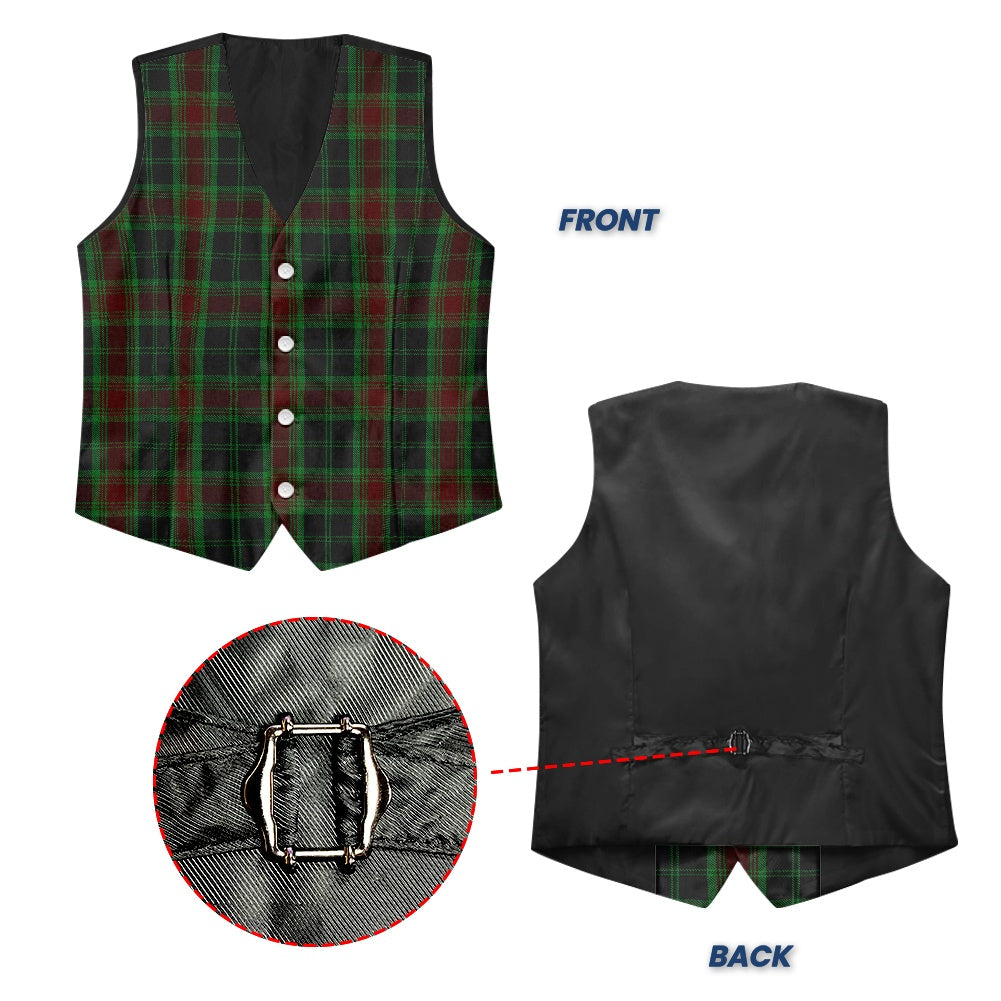 Irish County Carlow Tartan Waistcoat