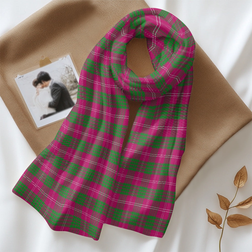 Clan Crawford Tartan Fluffy scarf