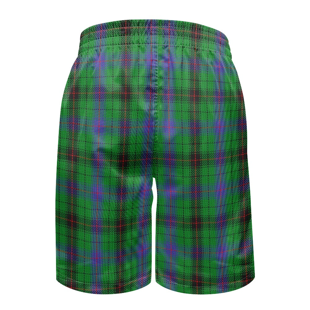 Clan Davidson Tartan Beach Shorts
