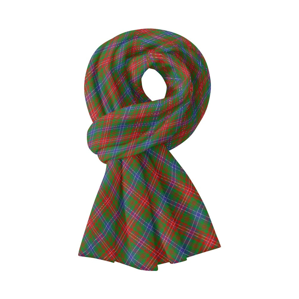 Clan Wilson Tartan Fluffy scarf