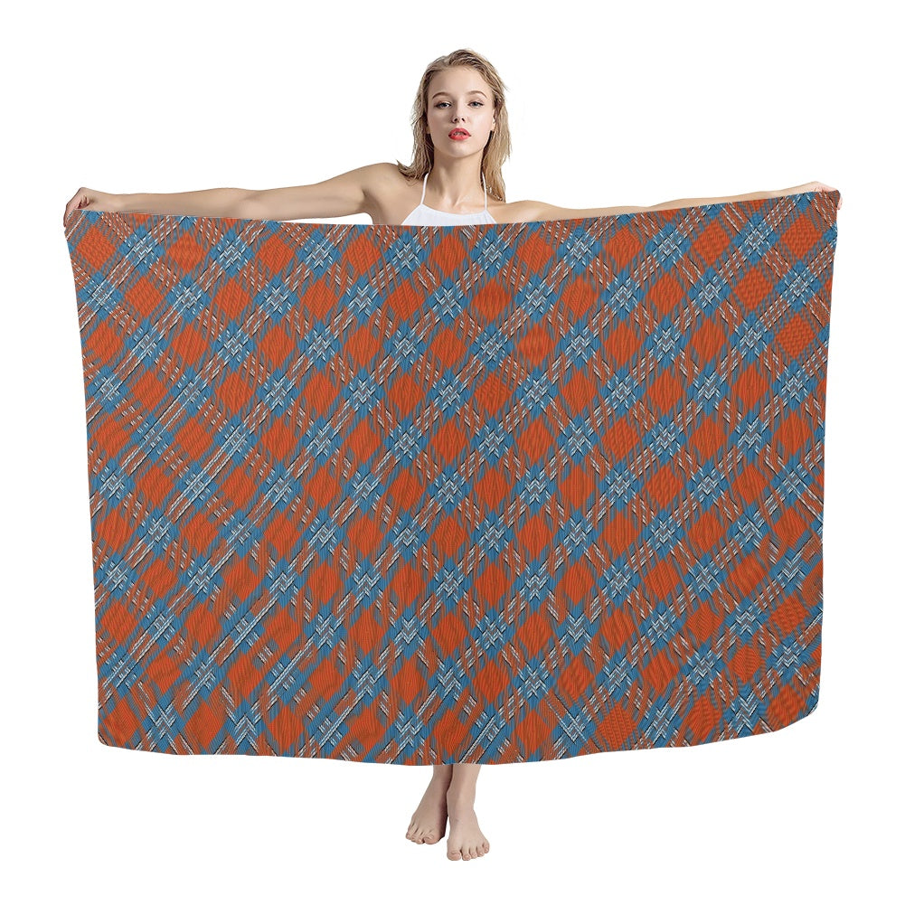 IrnBru Tartan Chiffon Scarf