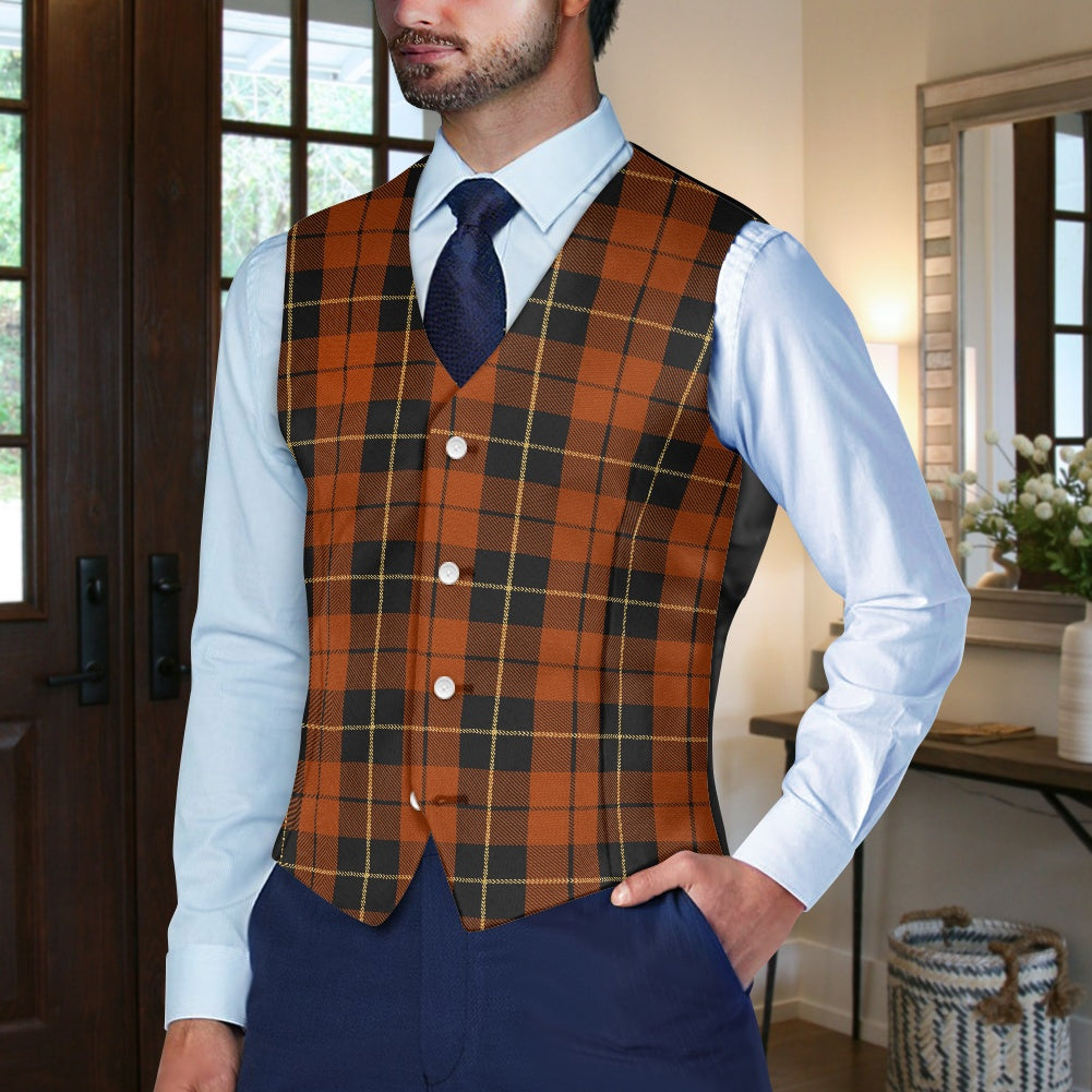 Clan Wallace Ancient Tartan Suit vest jacket