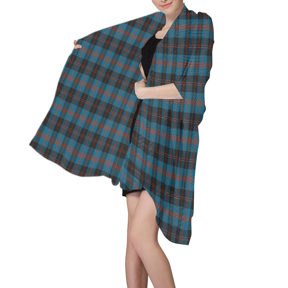 Clan Angus Ancient Tartan Chiffon Scarf