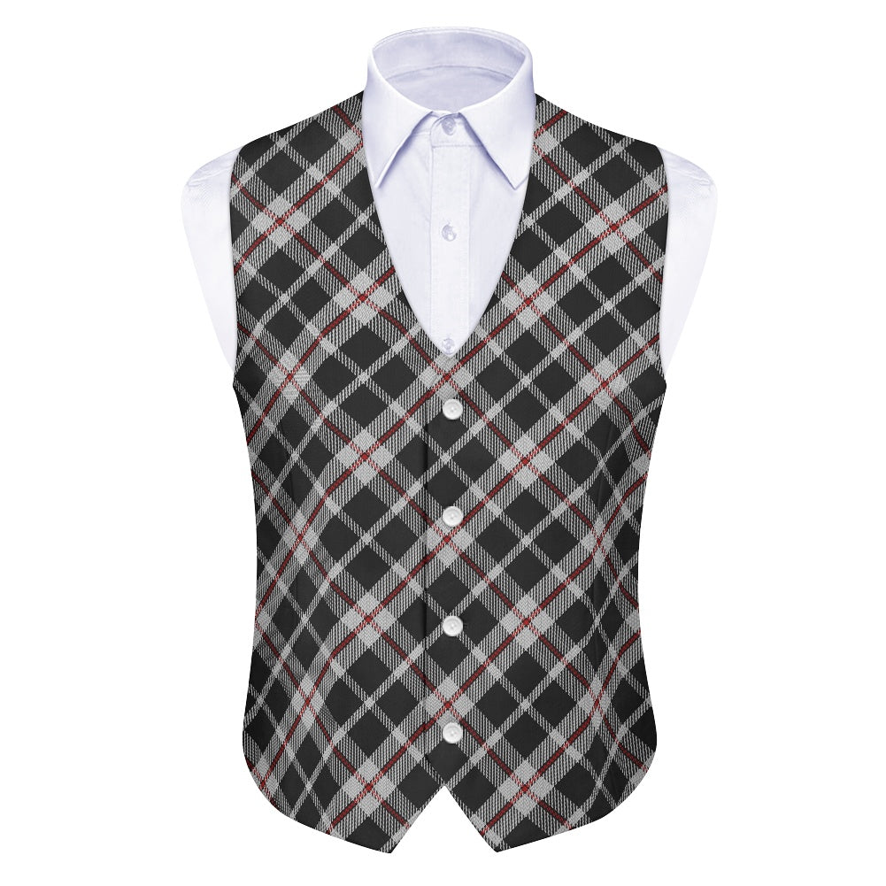 Cornish St Piran Tartan Suit vest jacket