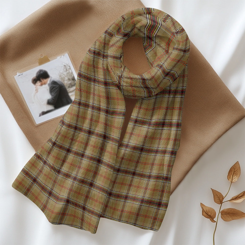 Irish - O'Keeffe Tartan Fluffy scarf