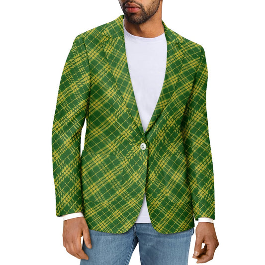 North Dakota Tartan Men's casual blazer
