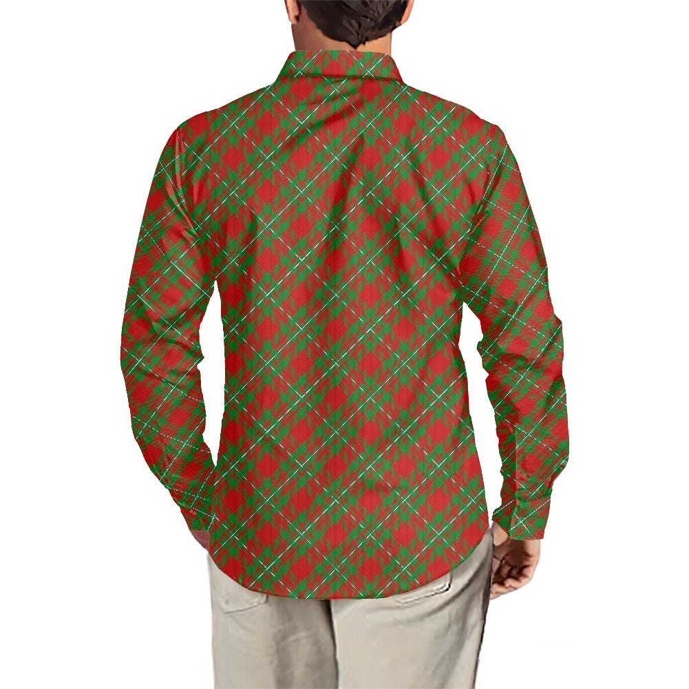 Clan MacGregor Tartan Men's long-sleeved shirt