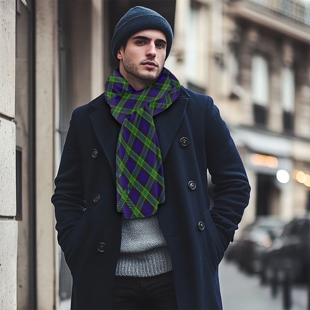 Clan Barnes Tartan Fluffy Scarf