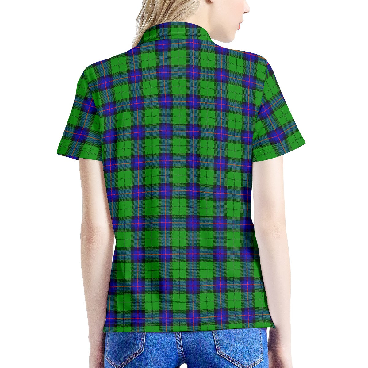 Clan Armstrong Tartan Women's Polo Shirt