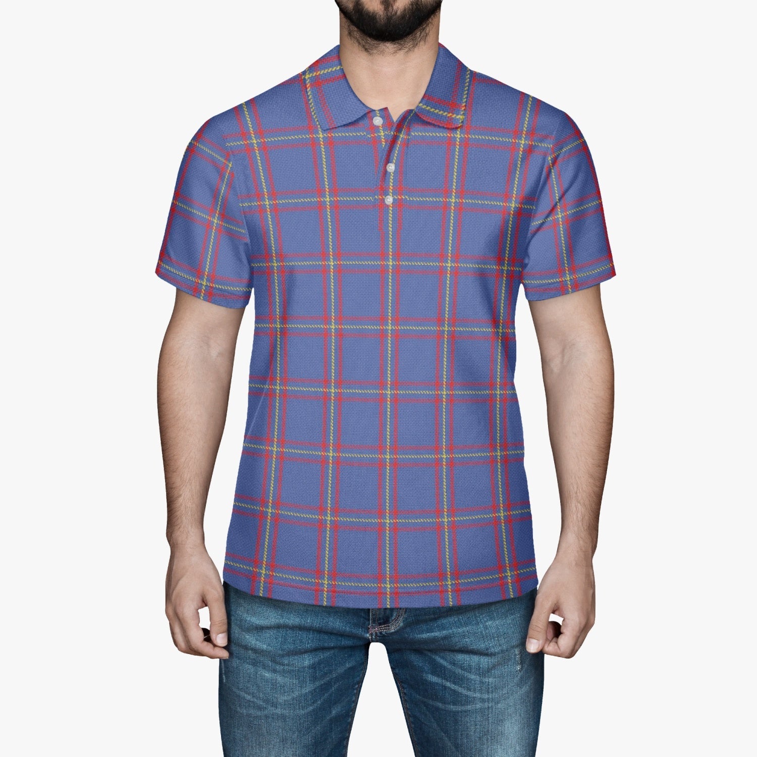 Clan MacLaine Tartan Polo Shirt