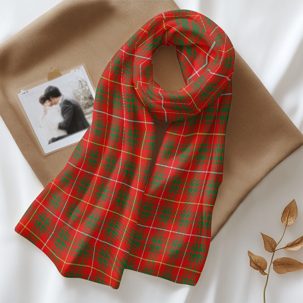 Clan Bruce Tartan Fluffy scarf