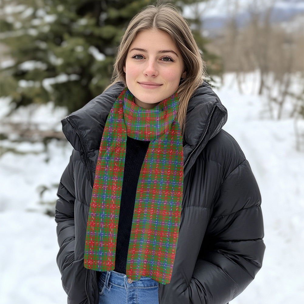 Clan Wilson Tartan Fluffy scarf