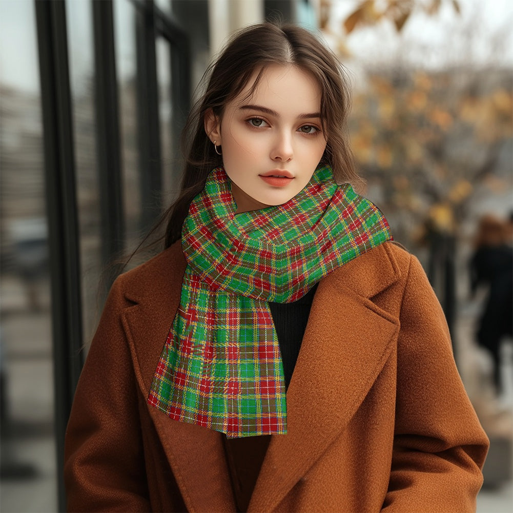 Clan Baxter Tartan Fluffy scarf