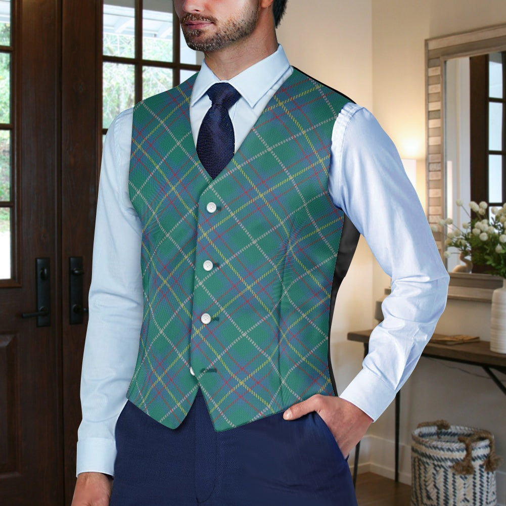 Clan Inglis Ancient Tartan Suit vest jacket