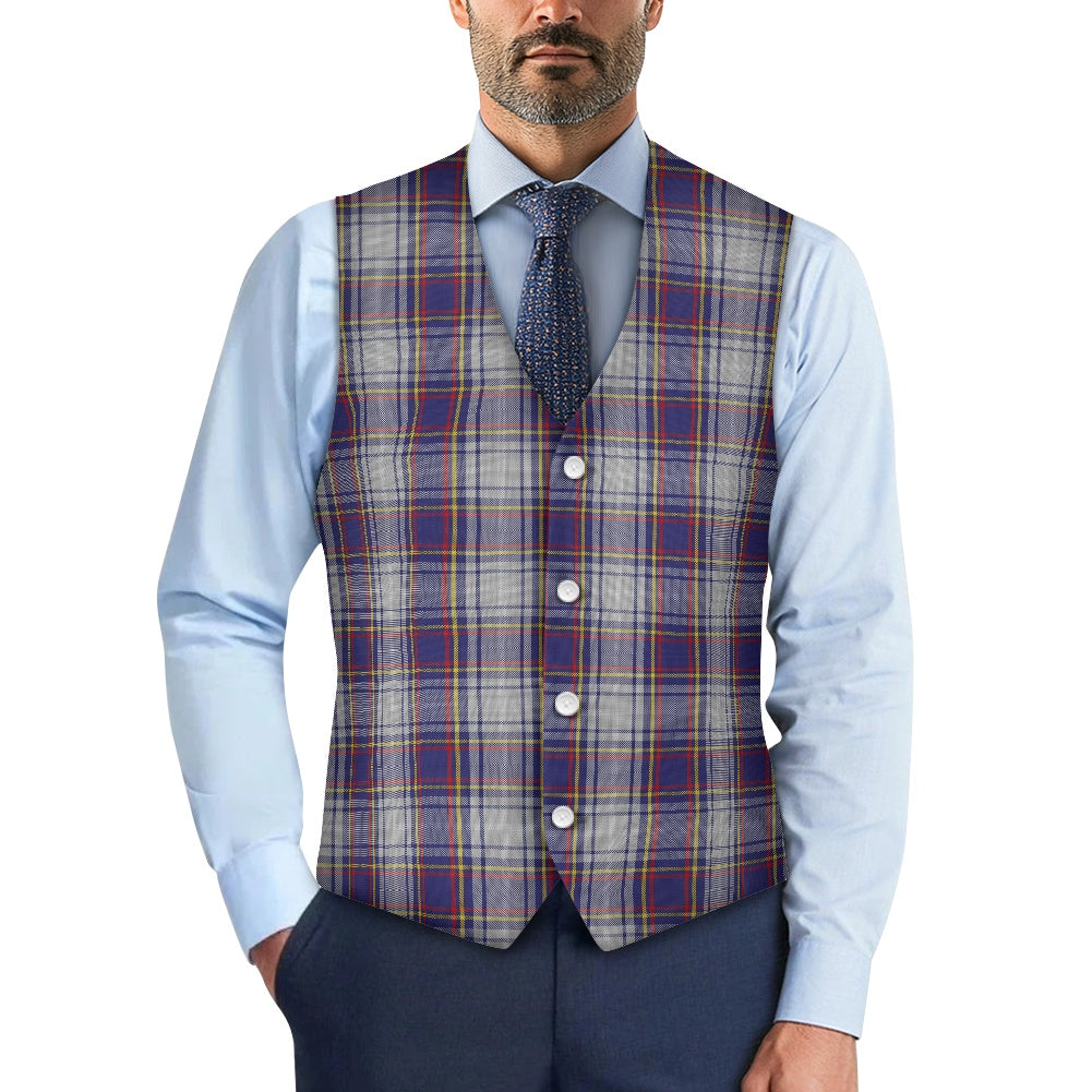 US State - Nevada Tartan Suit vest jacket