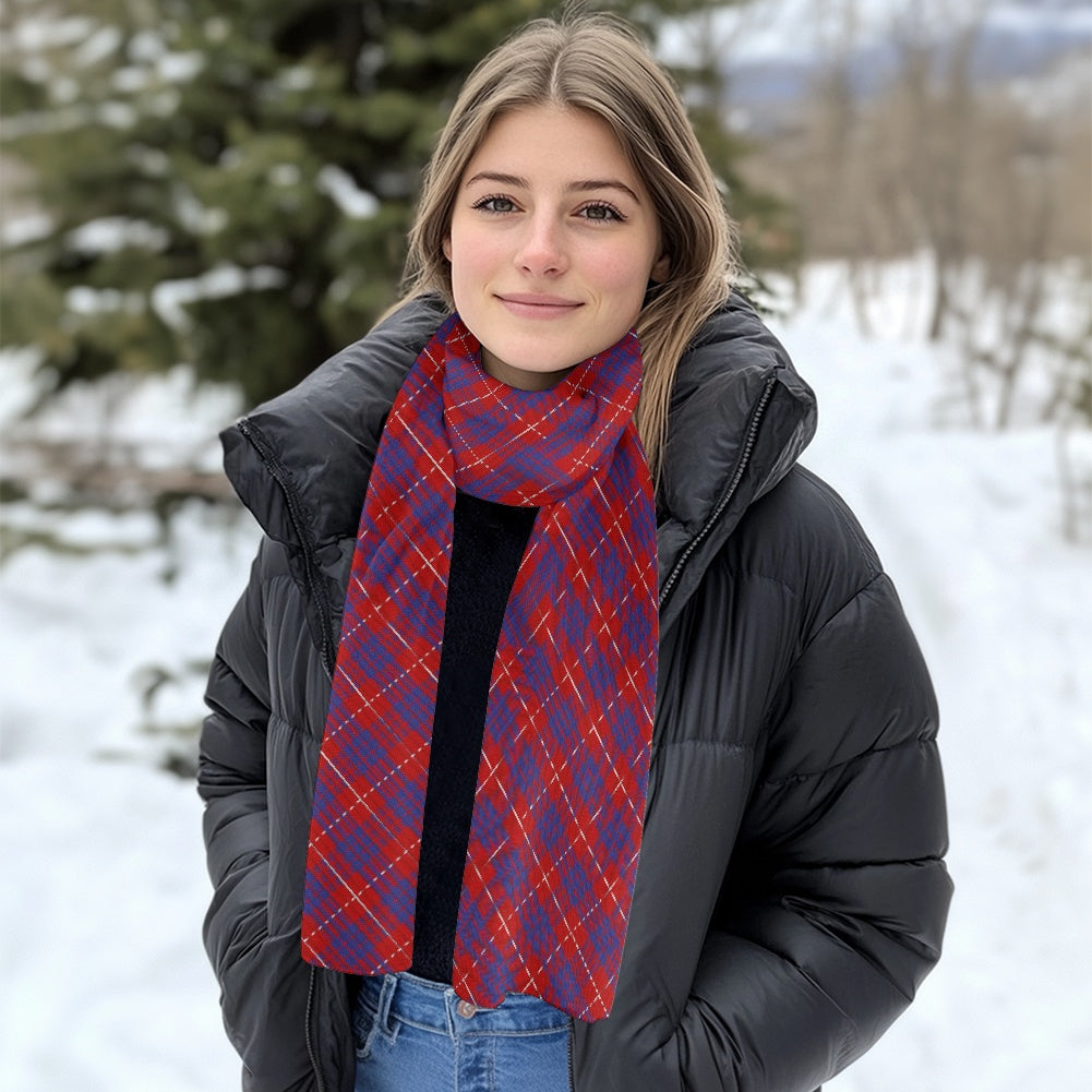 Clan Hamilton Tartan Fluffy scarf