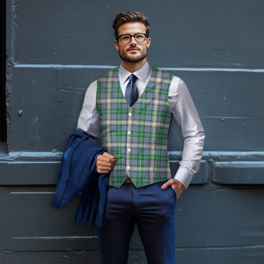 Clan MacDowall Tartan Waistcoat