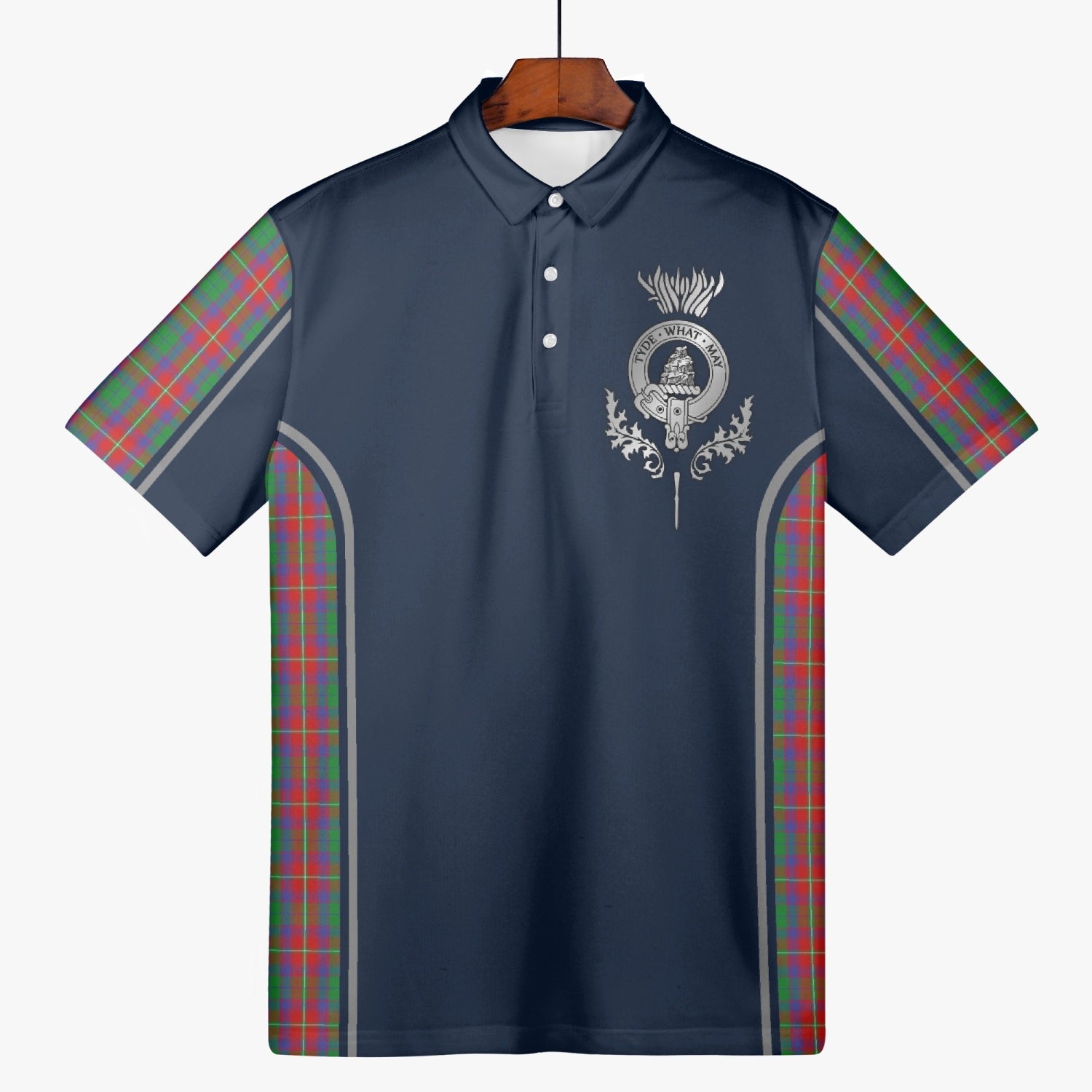 Clan Haig Crest & Tartan Polo Shirt