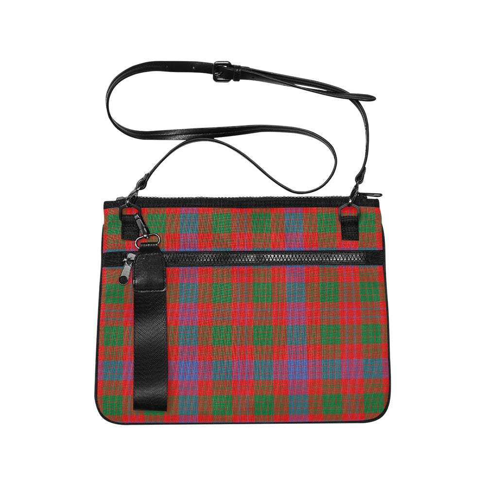 Clan Ross Tartan Kilt Clutch Bag