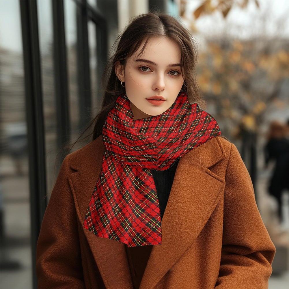 Clan Brodie Tartan Fluffy scarf