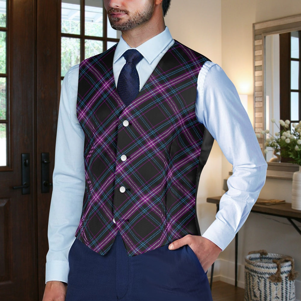 Clan Ironside Tartan Waistcoat
