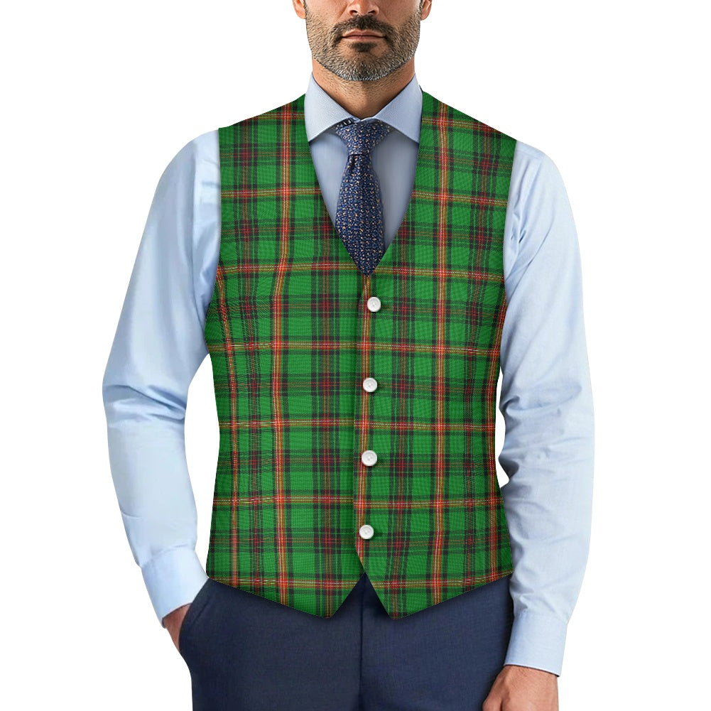 Clan Beveridge Tartan Suit vest jacket